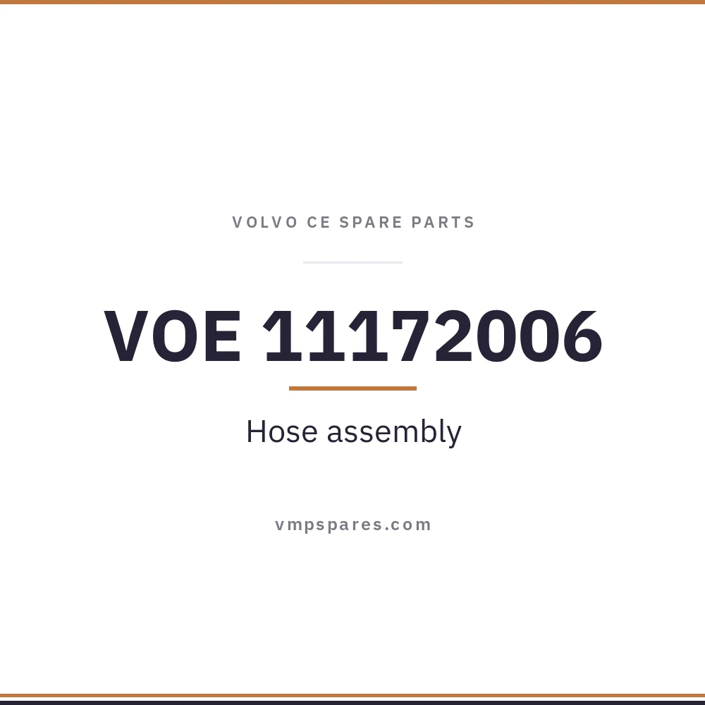 VOE 11172006 – Hose assembly
