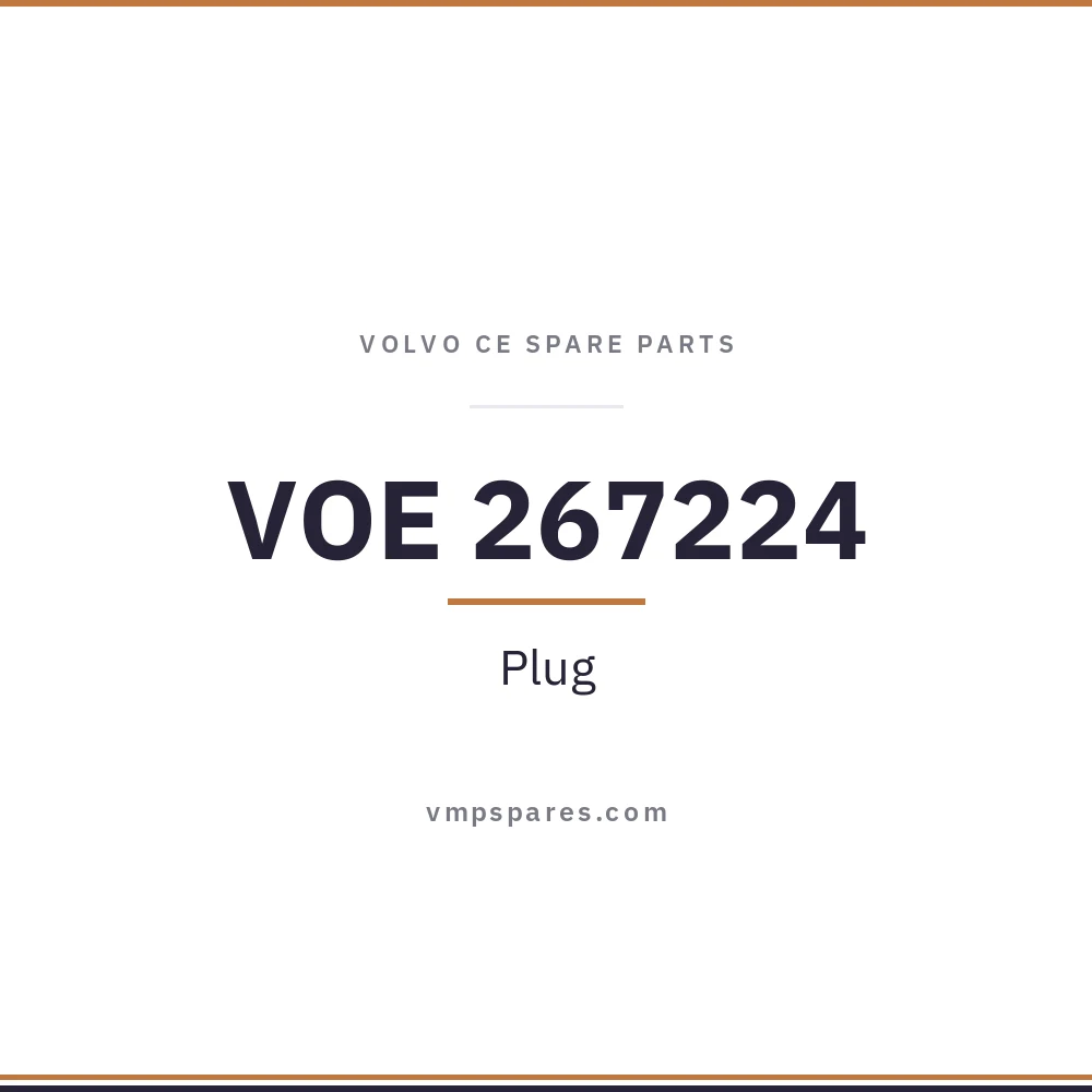VOE 267224 – Plug