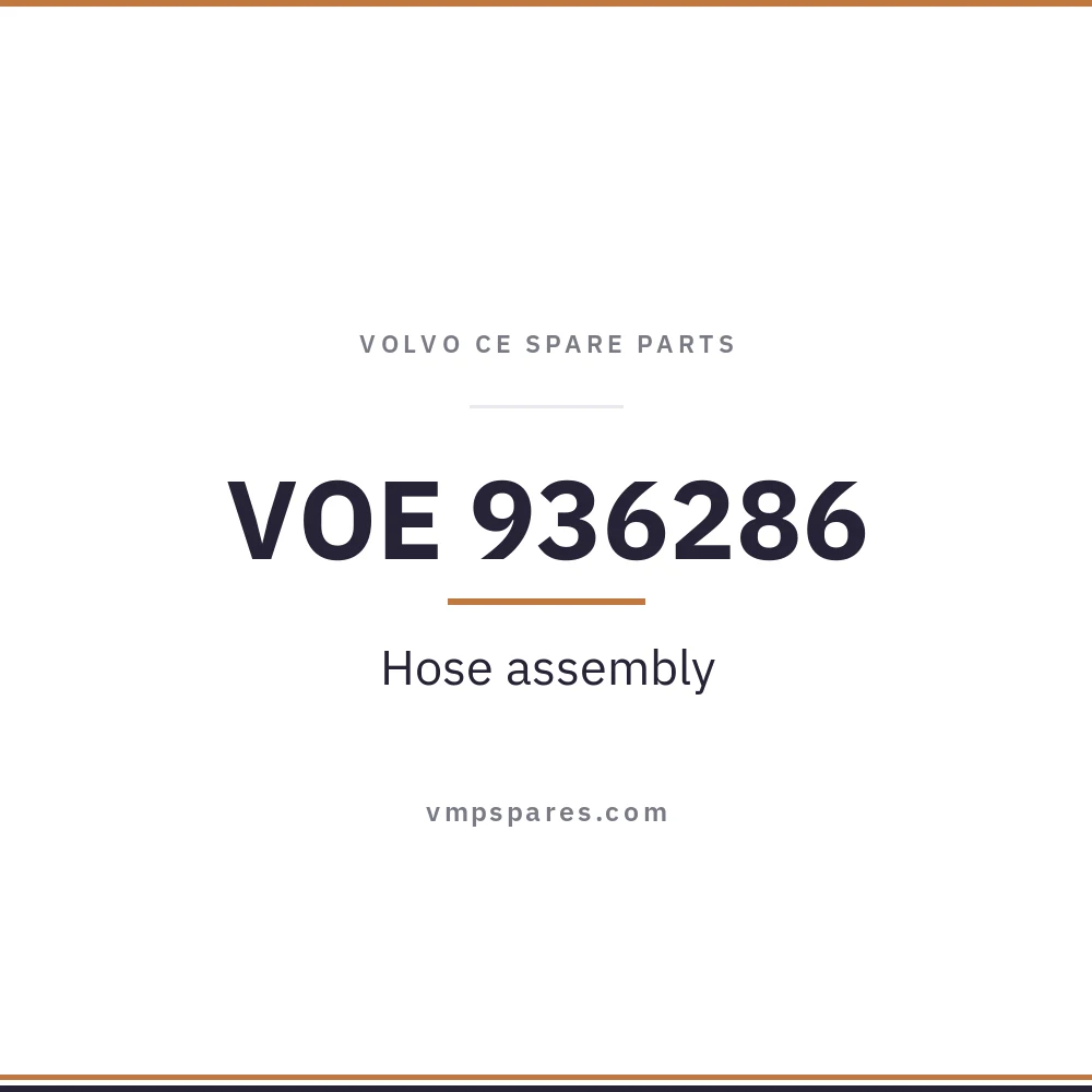 VOE 936286 – Hose assembly