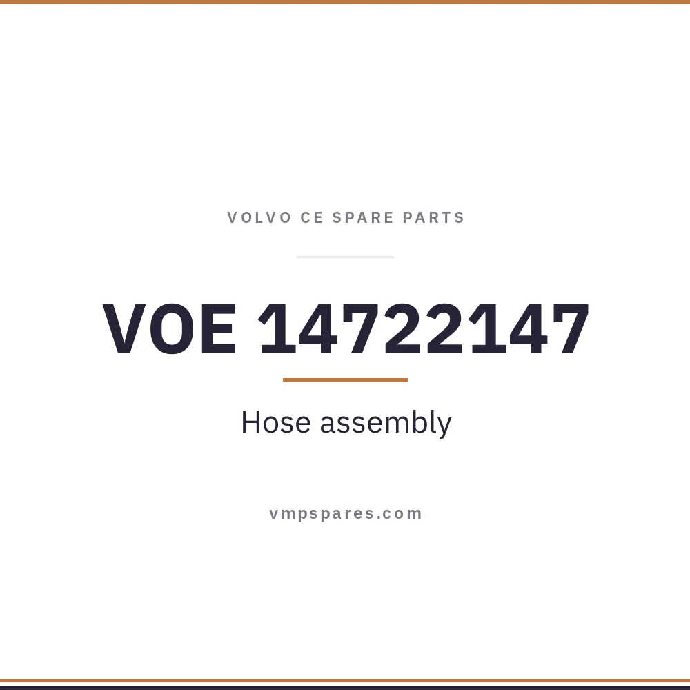 VOE 14722147 – Hose assembly