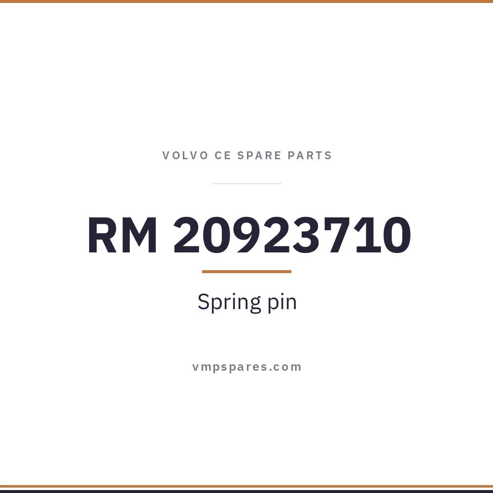 RM 20923710 – Spring pin