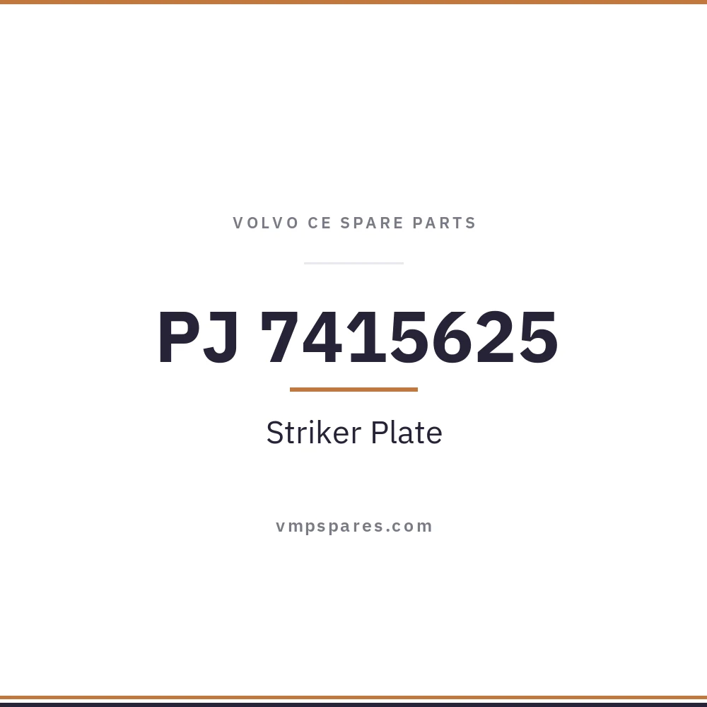 PJ 7415625 – Striker Plate