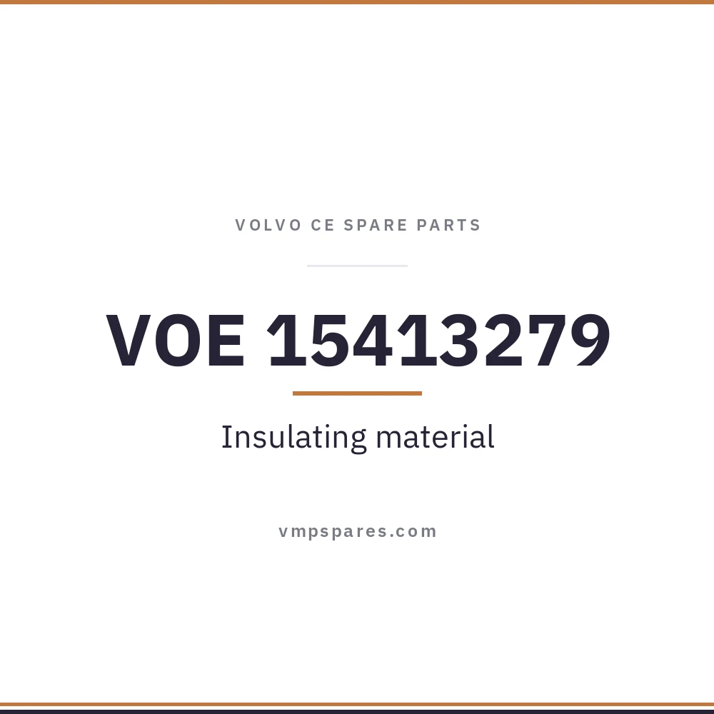 VOE 15413279 – Insulating material