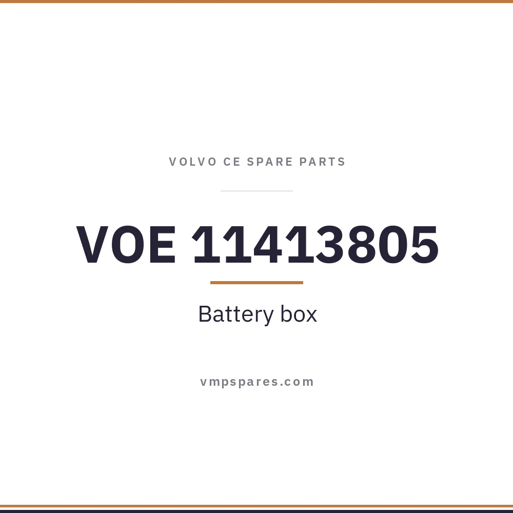 VOE 11413805 – Battery box