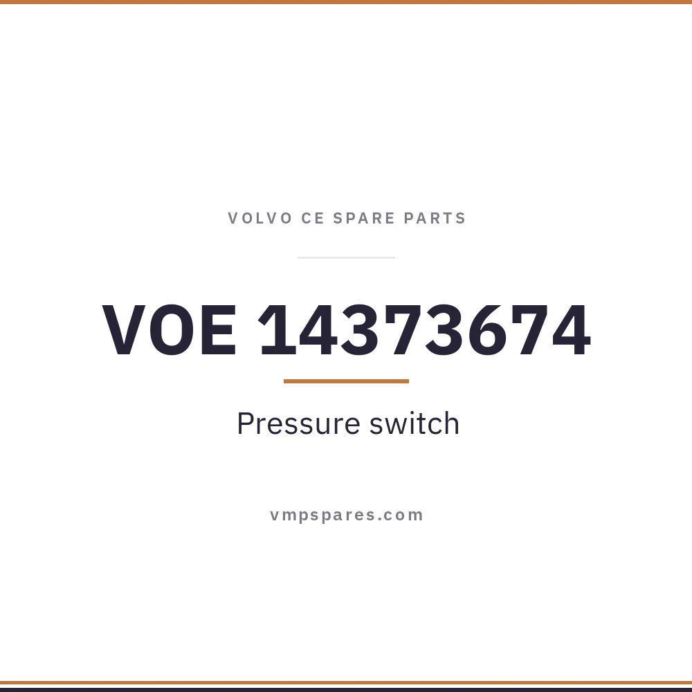 VOE 14373674 – Pressure switch