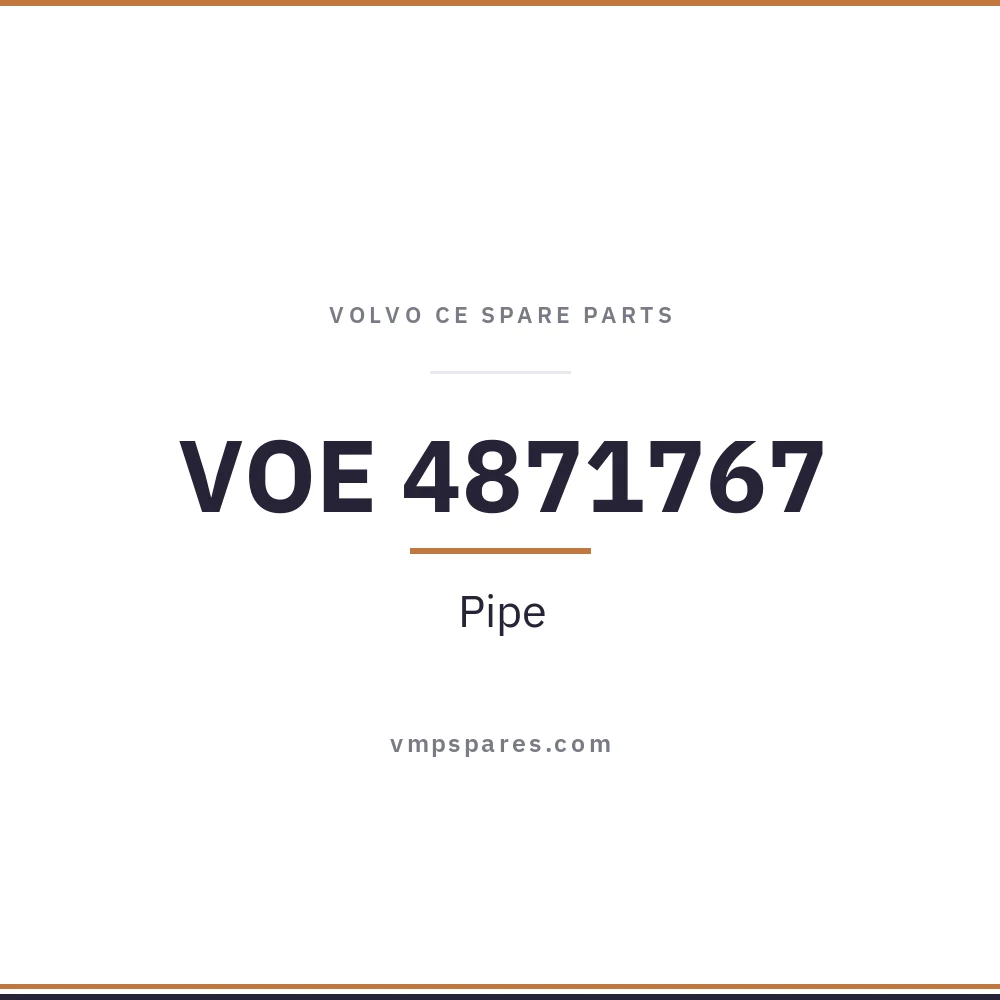 VOE 4871767 – Pipe