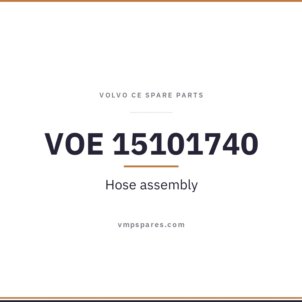 VOE 15101740 – Hose assembly