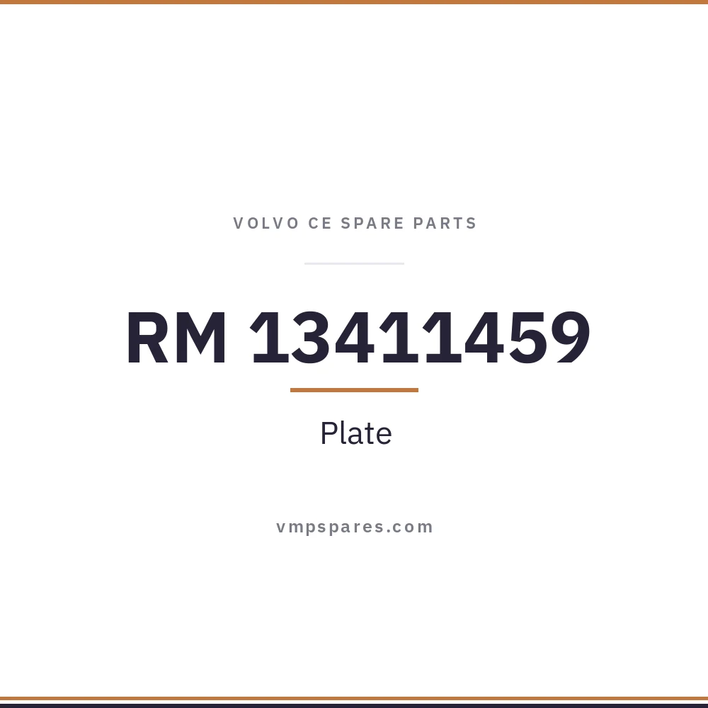 RM 13411459 – Plate