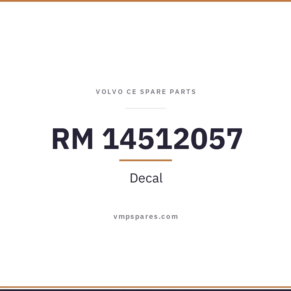 RM 14512057 – Decal
