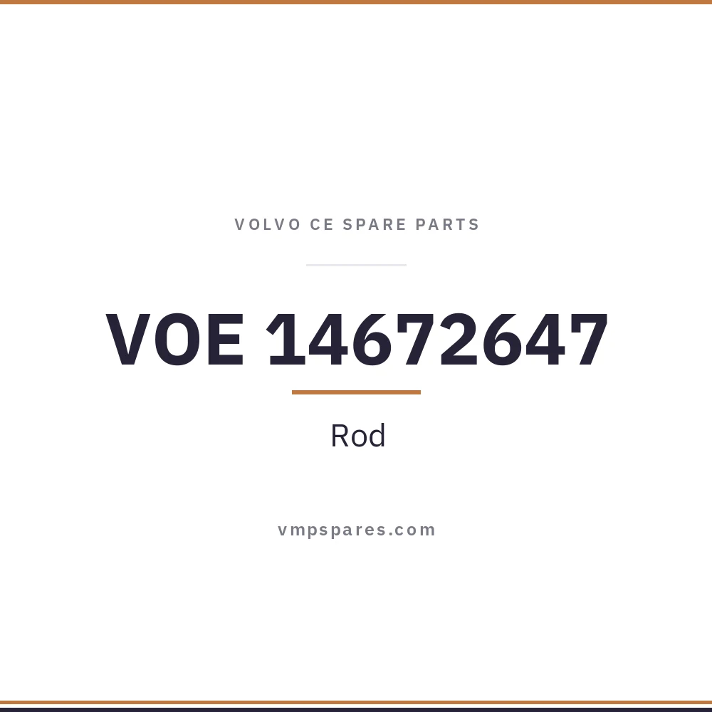 VOE 14672647 – Rod