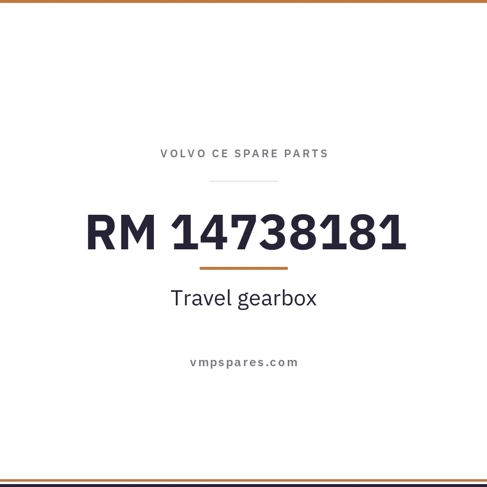 RM 14738181 – Travel gearbox