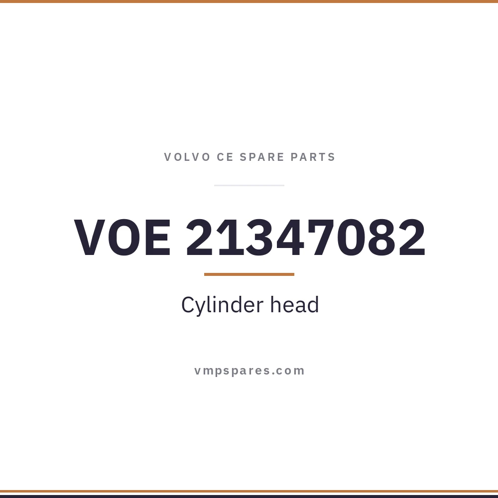 VOE 21347082 – Cylinder head