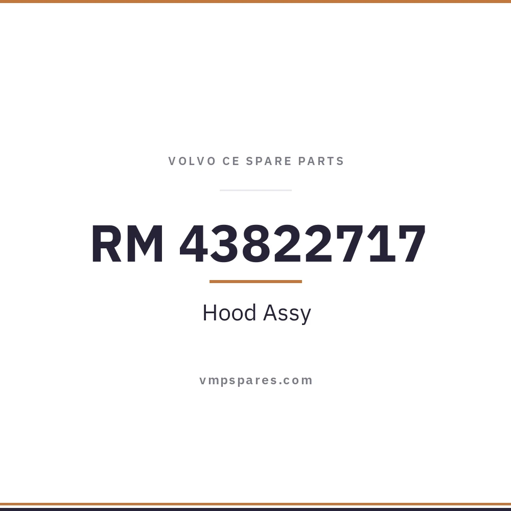 RM 43822717 – Hood Assy