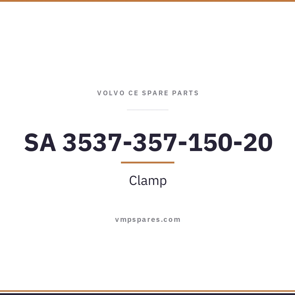 SA 3537-357-150-20 – Clamp