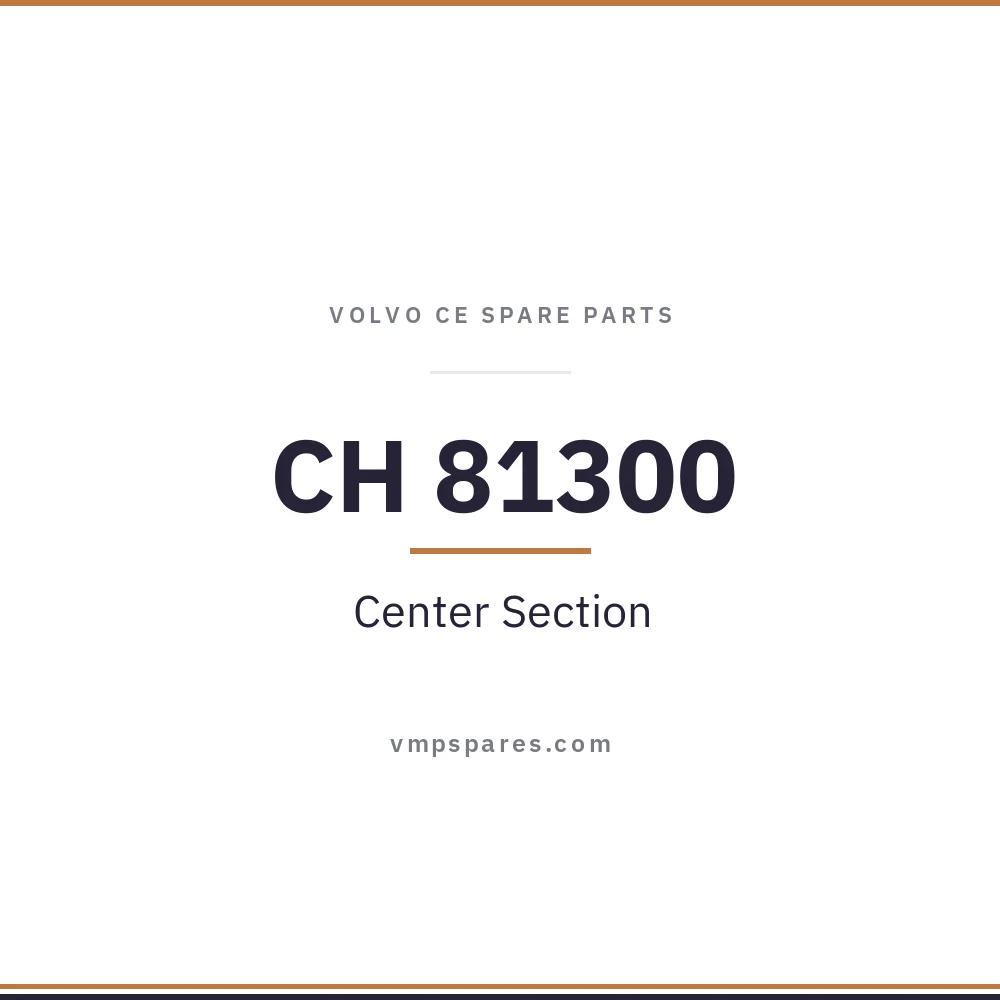 CH 81300 – Center Section