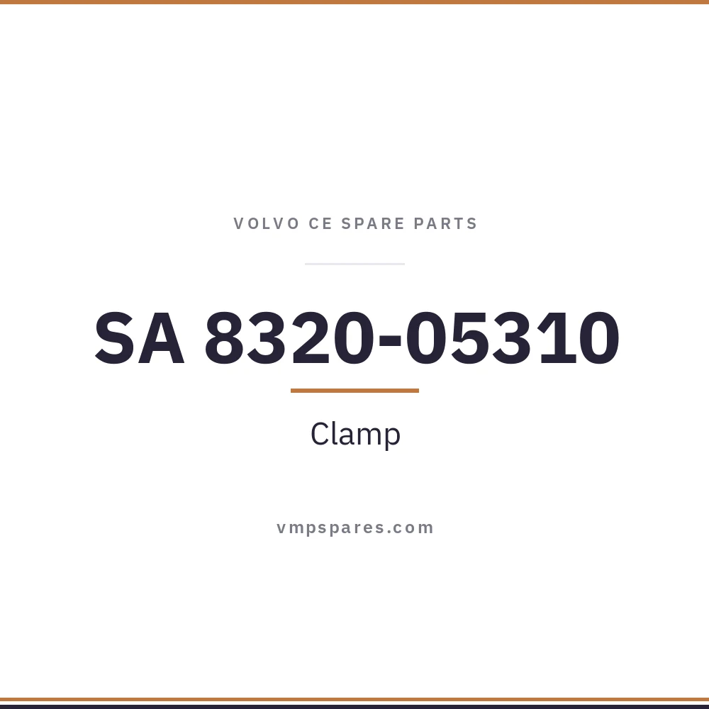 SA 8320-05310 – Clamp