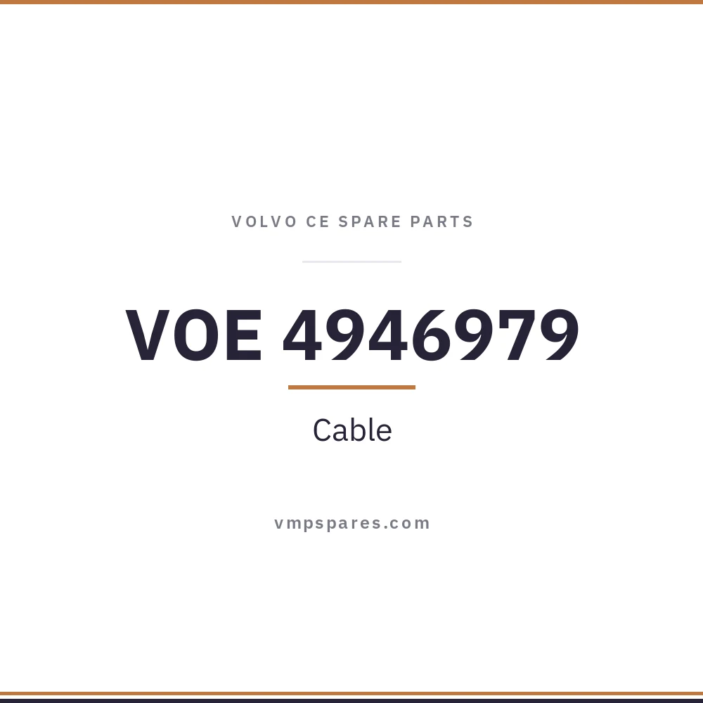VOE 4946979 – Cable