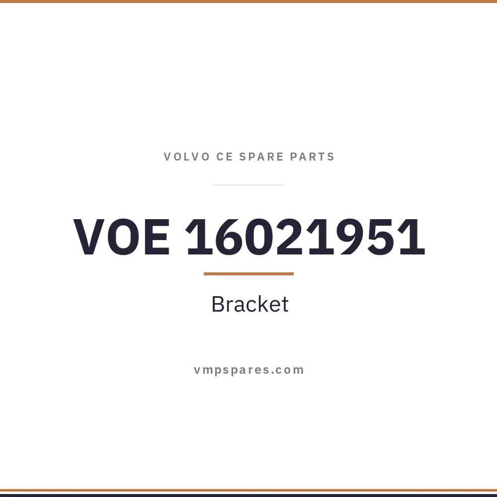 VOE 16021951 – Bracket