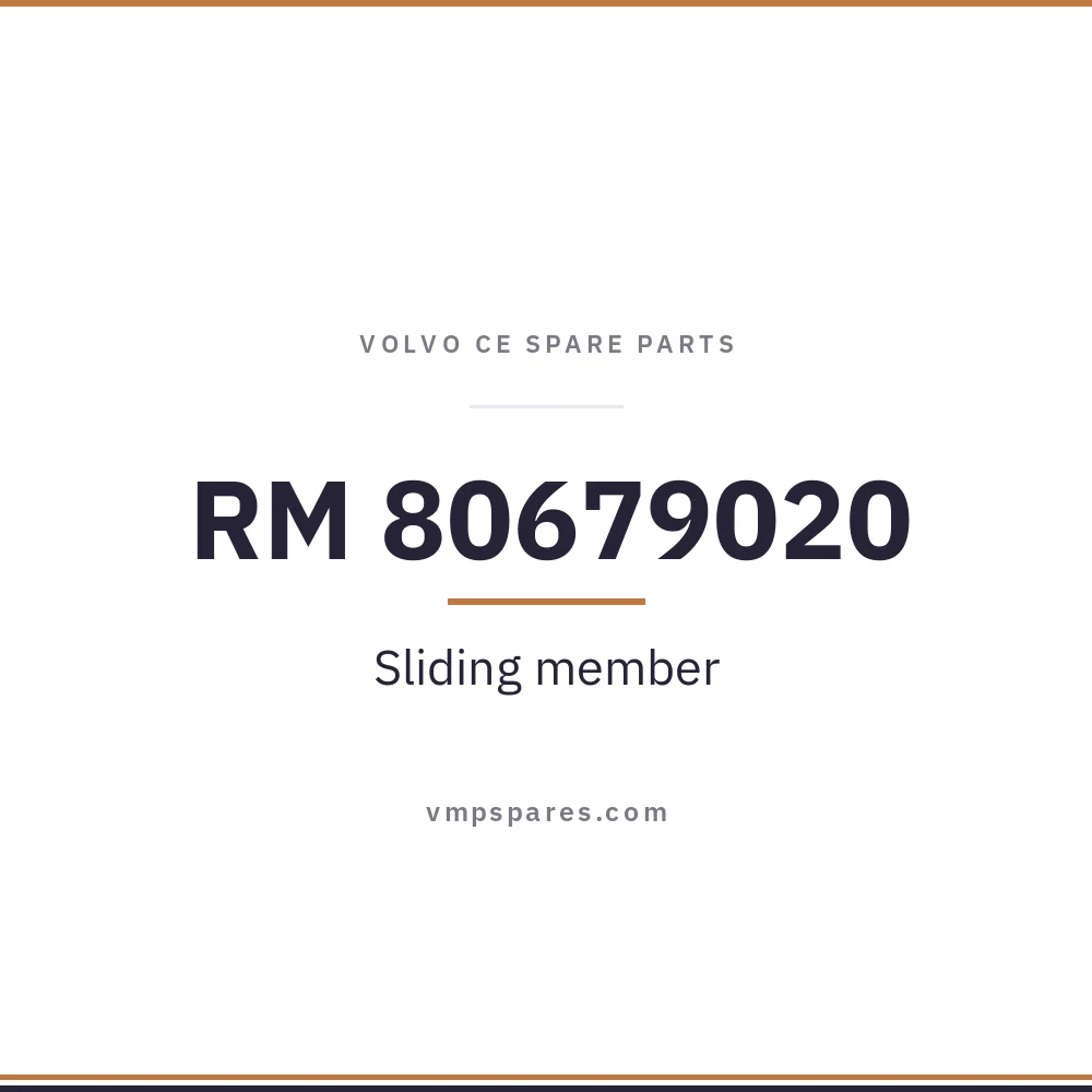 RM 80679020 – Sliding member