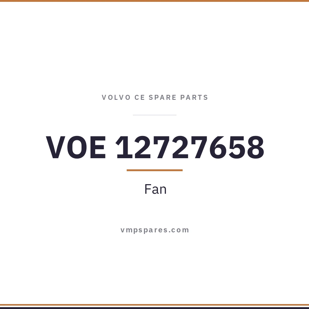 VOE 12727658 – Fan