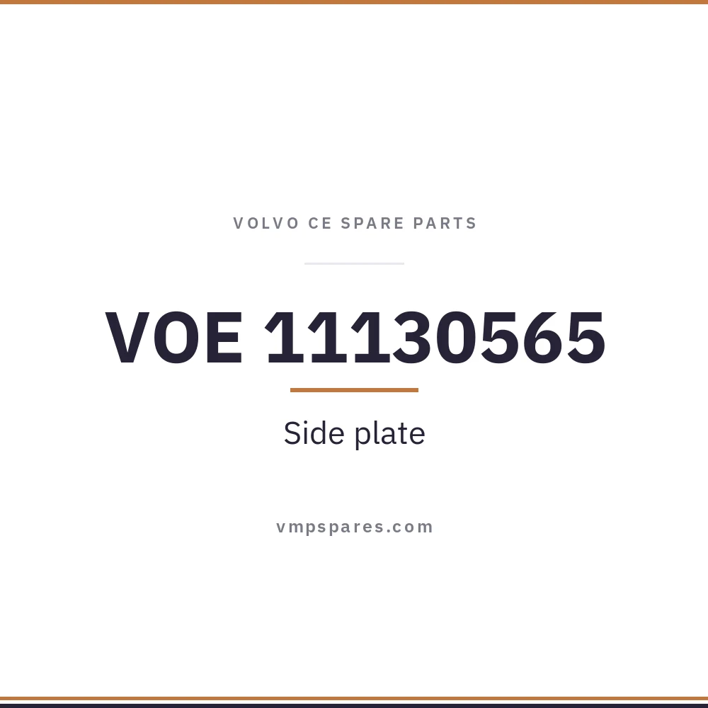 VOE 11130565 – Side plate