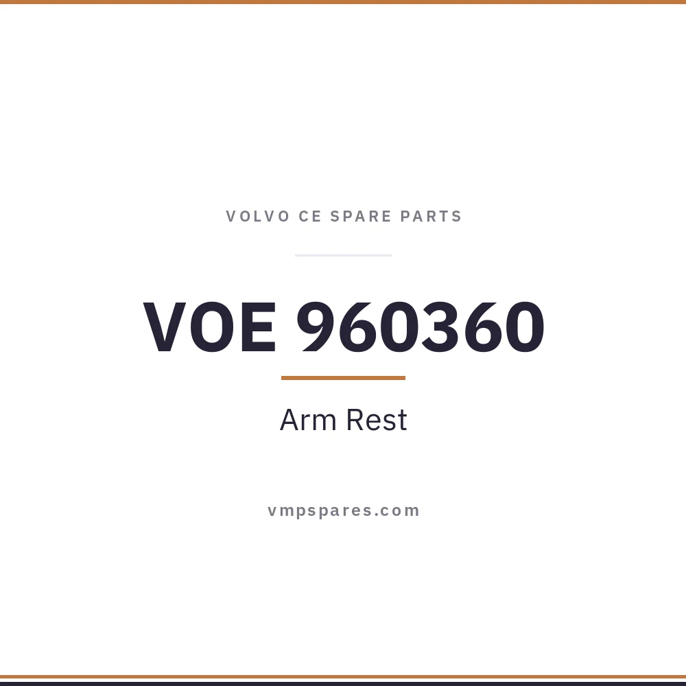 VOE 960360 – Arm Rest