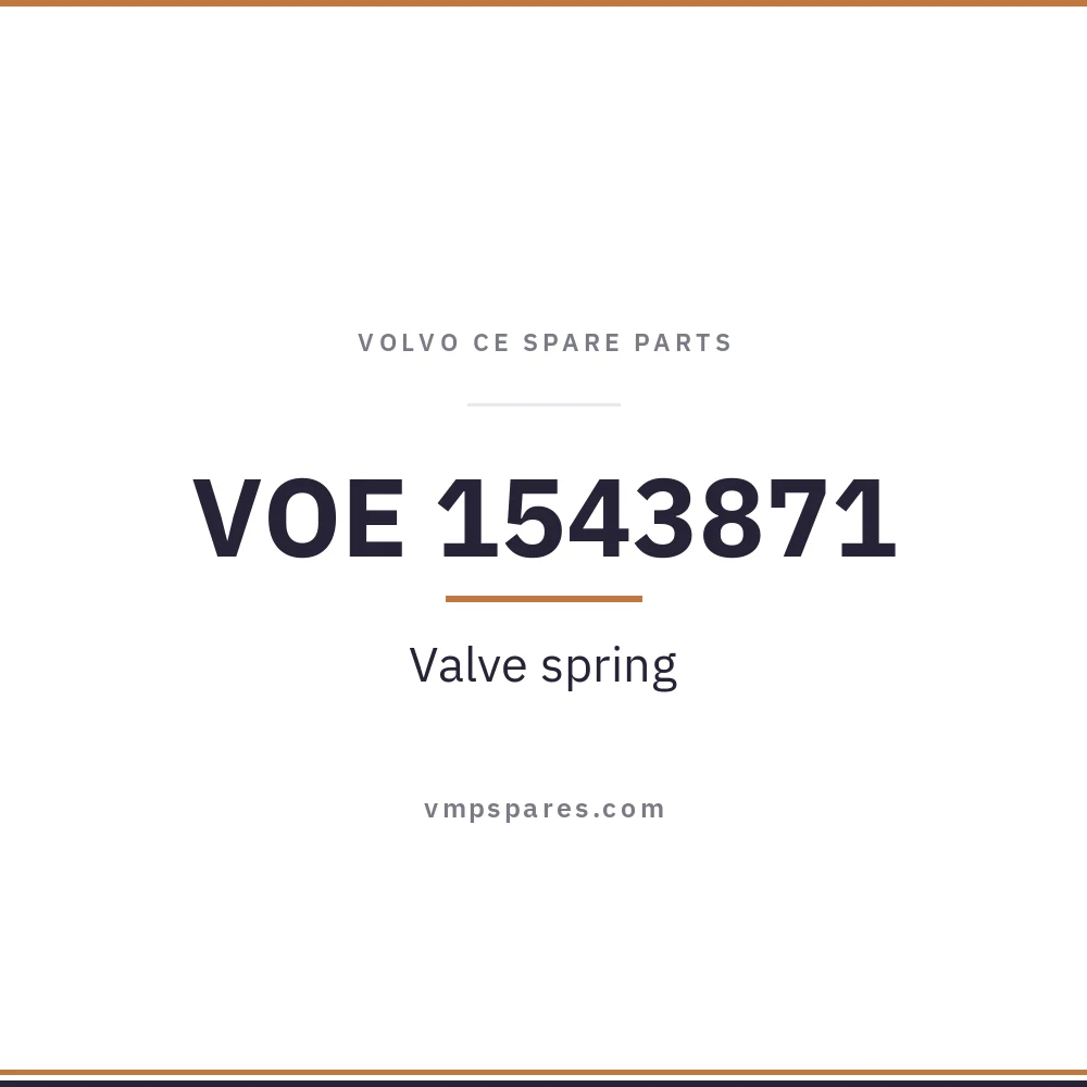 VOE 1543871 – Valve spring