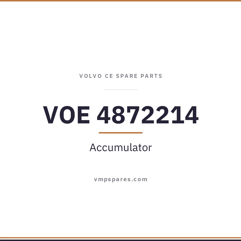 VOE 4872214 – Accumulator