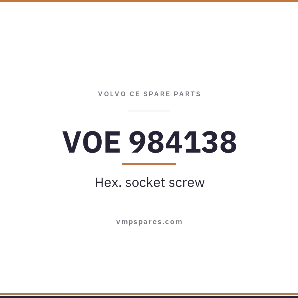 VOE 984138 – Hex. socket screw
