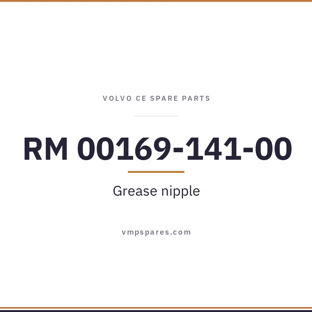 RM 00169-141-00 – Grease nipple