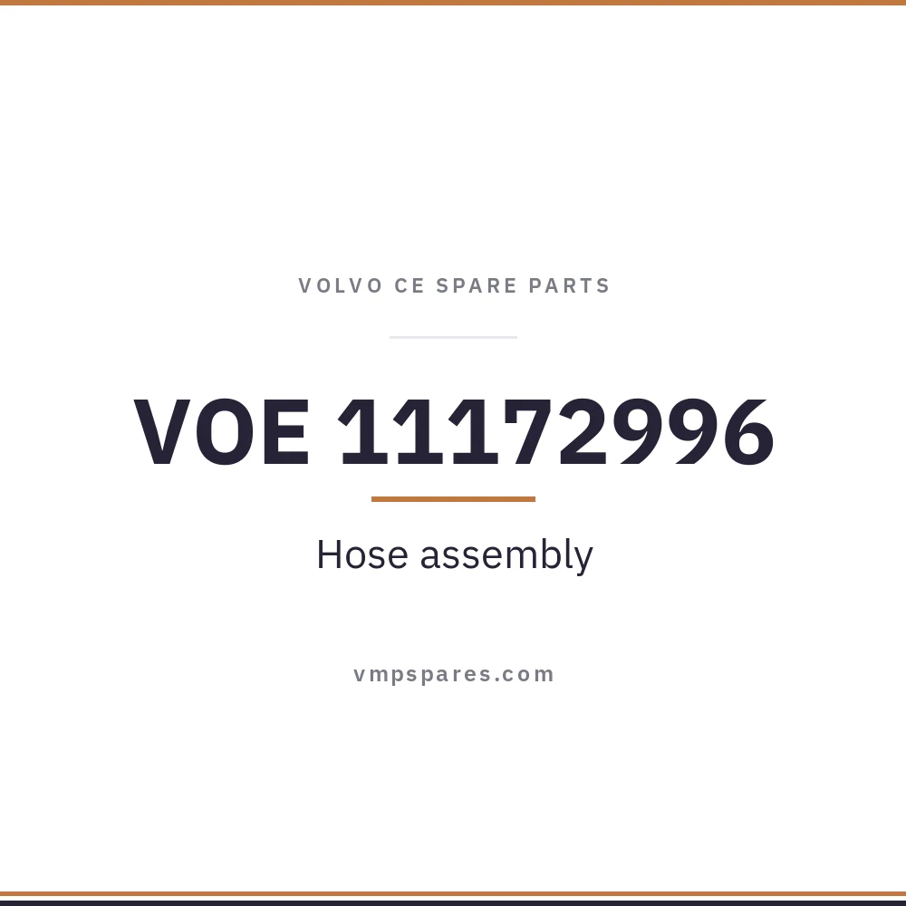 VOE 11172996 – Hose assembly
