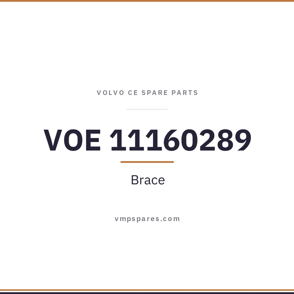 VOE 11160289 – Brace