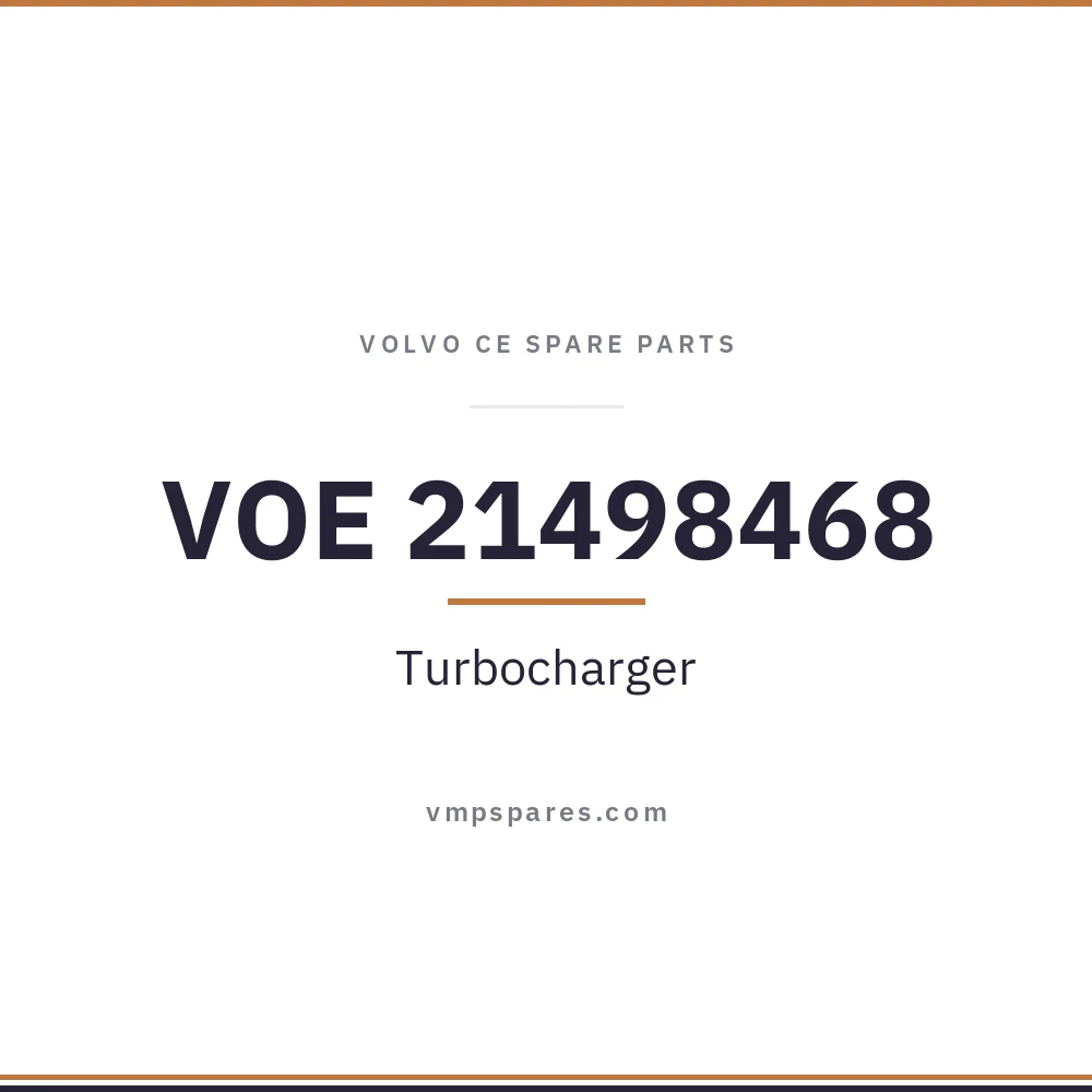 VOE 21498468 – Turbocharger