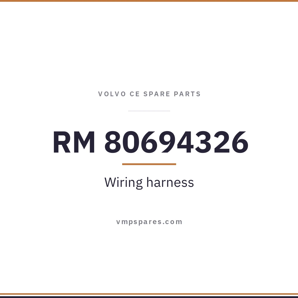 RM 80694326 – Wiring harness
