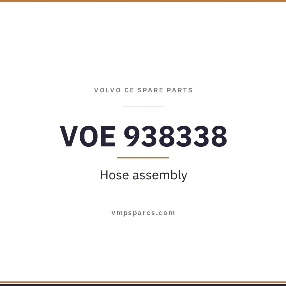VOE 938338 – Hose assembly