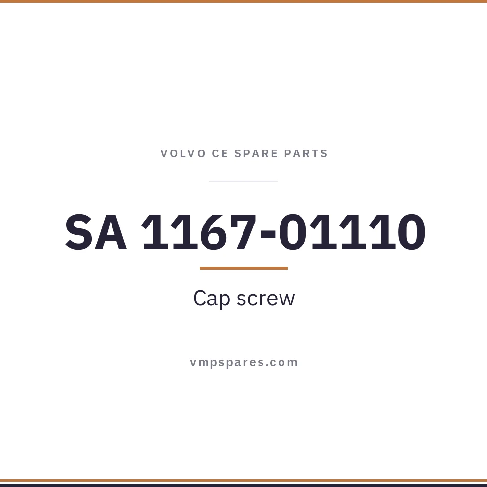 SA 1167-01110 – Cap screw