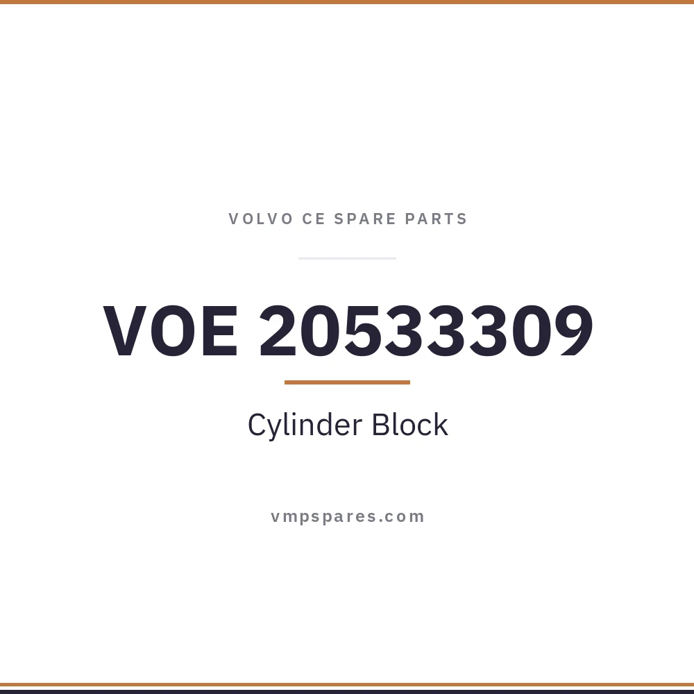 VOE 20533309 – Cylinder Block