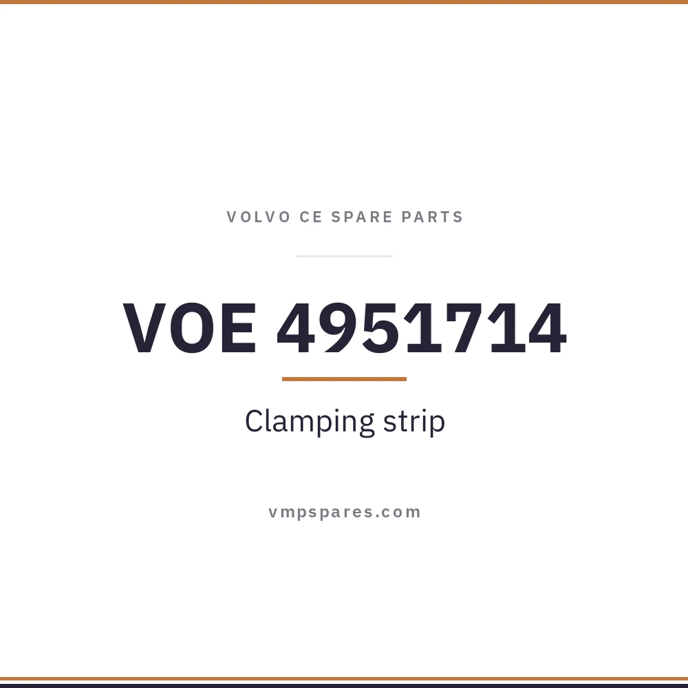 VOE 4951714 – Clamping strip