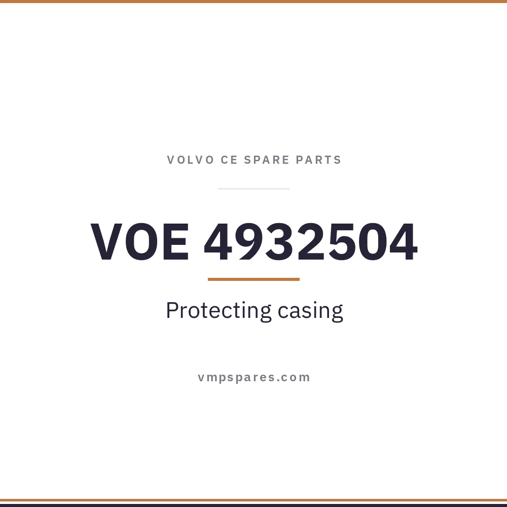 VOE 4932504 – Protecting casing