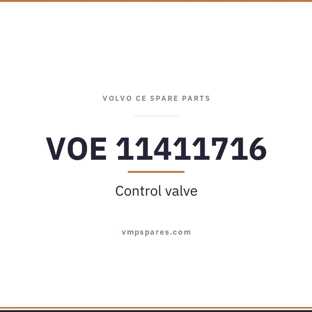 VOE 11411716 – Control valve