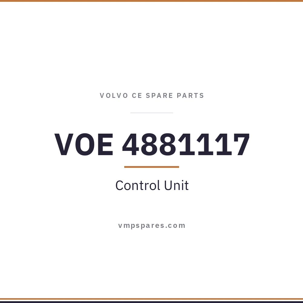 VOE 4881117 – Control Unit