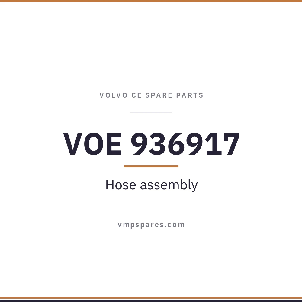 VOE 936917 – Hose assembly