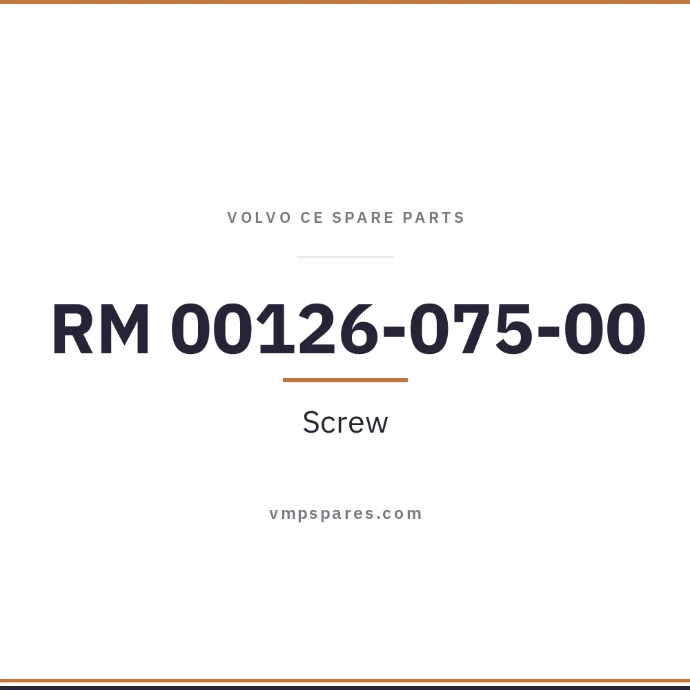 RM 00126-075-00 – Screw