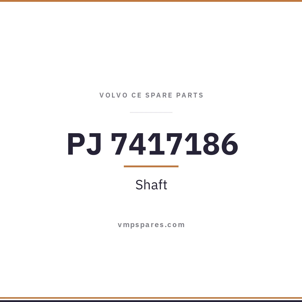 PJ 7417186 – Shaft