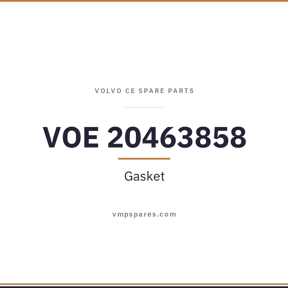 VOE 20463858 – Gasket