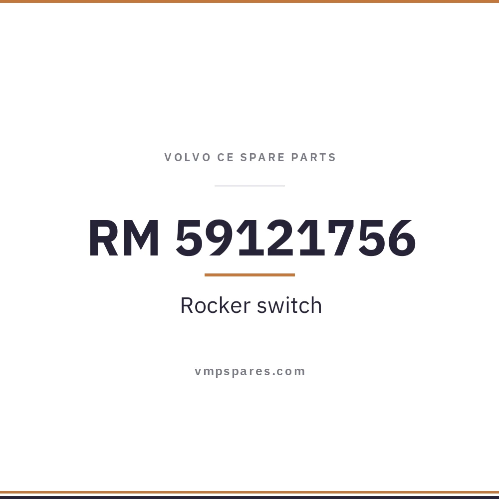 RM 59121756 – Rocker switch