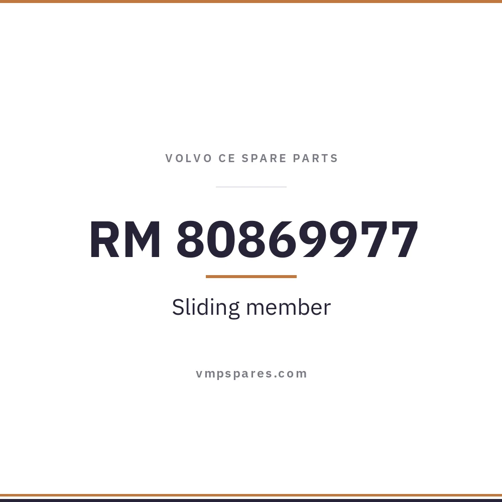 RM 80869977 – Sliding member