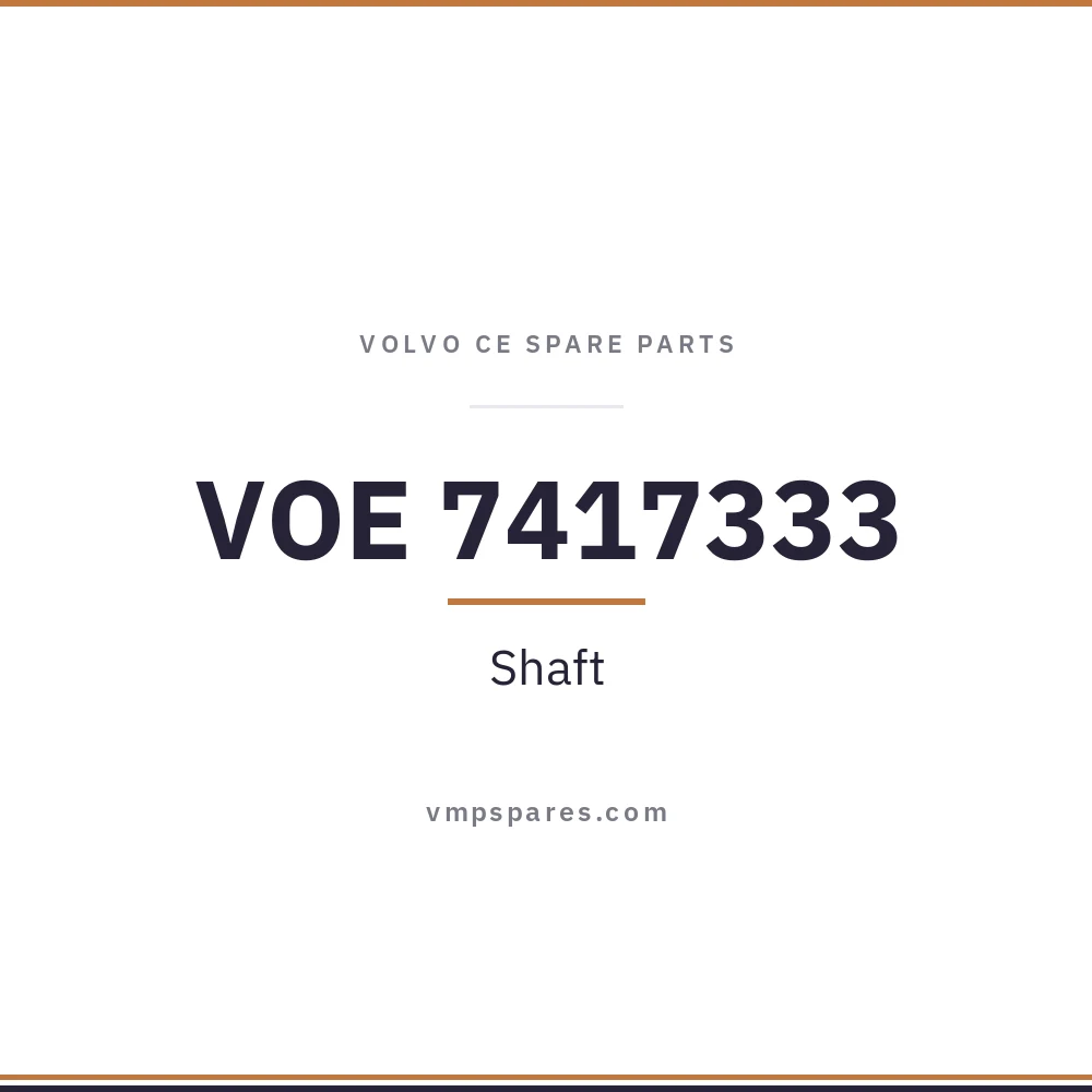 VOE 7417333 – Shaft