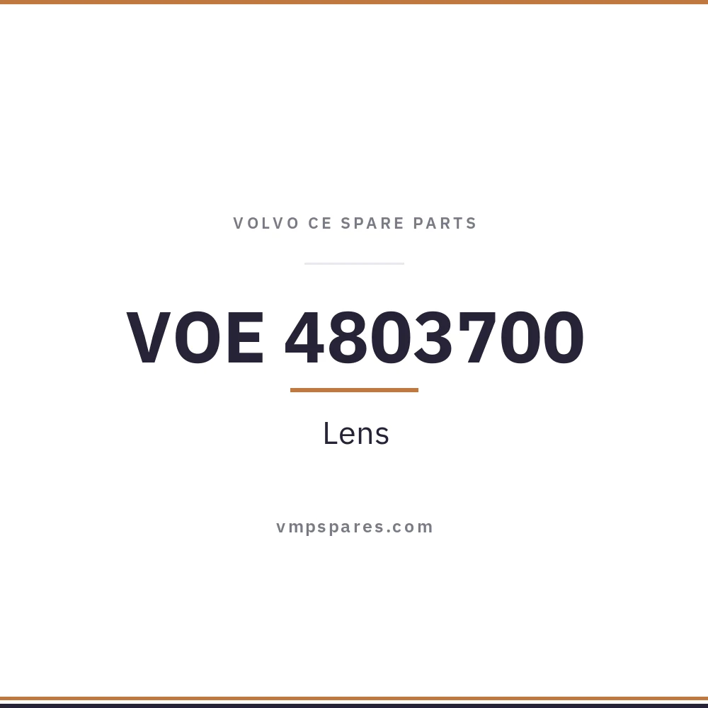 VOE 4803700 – Lens