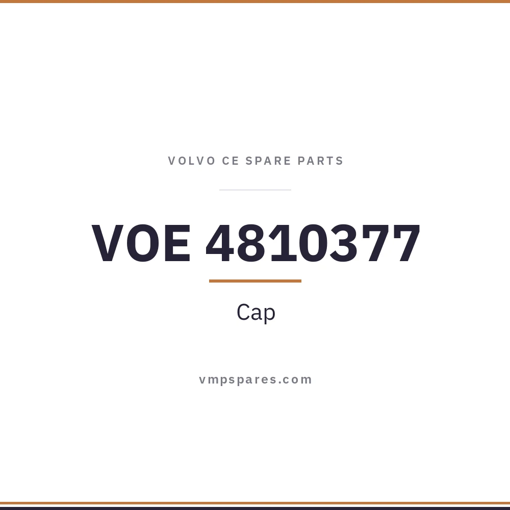 VOE 4810377 – Cap